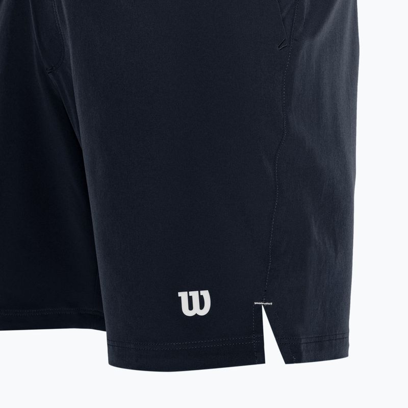 Pantaloncini da tennis da uomo Wilson Team 7" classic navy 3