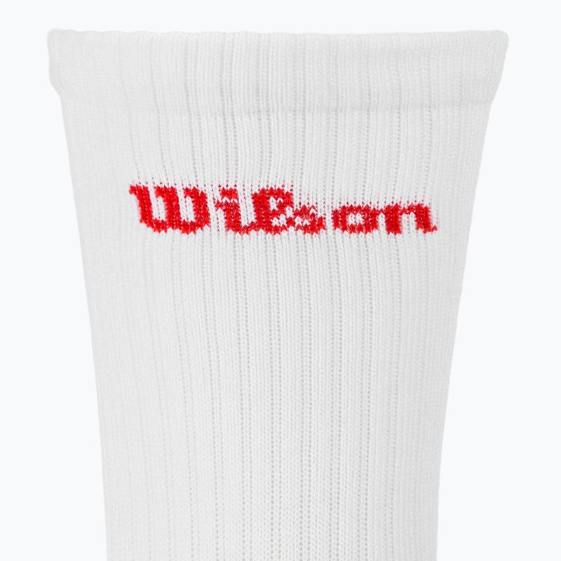 Calzini Wilson Crew Logo 3 pairs bright white 3