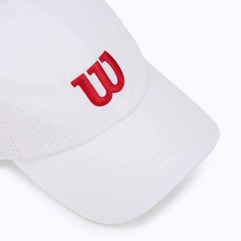 Cappello Wilson Active perforato bianco brillante / infrarosso 3