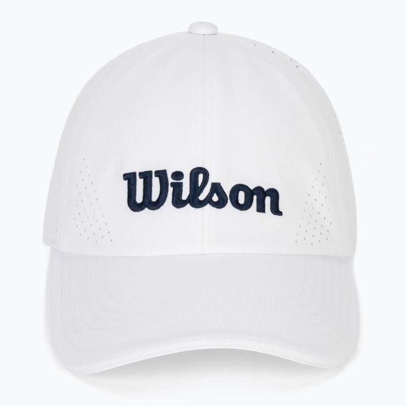 Cappellino con visiera Wilson Active Perforated Cap bright white 2