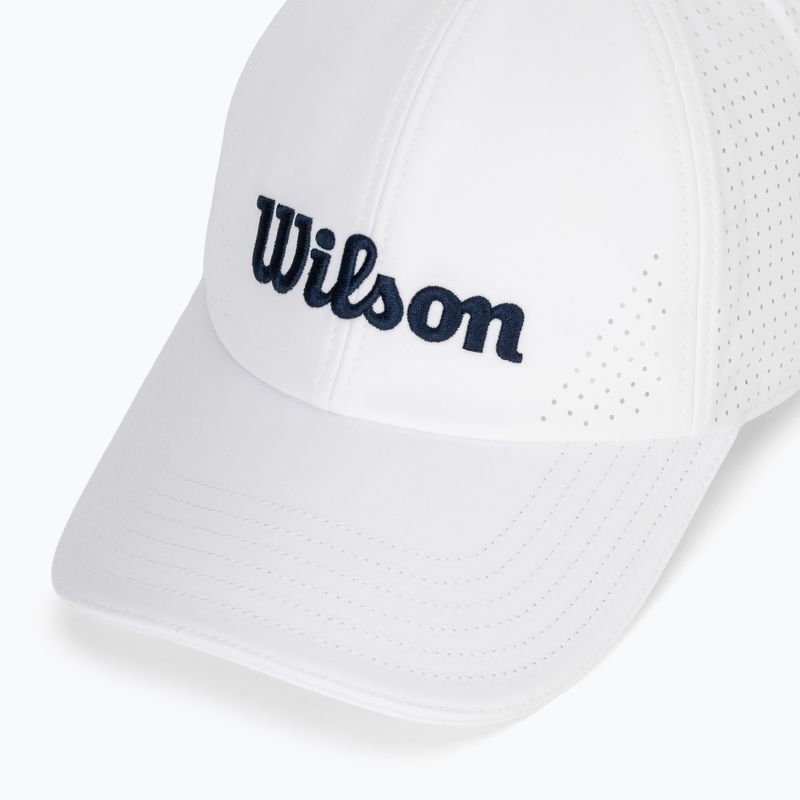 Cappellino con visiera Wilson Active Perforated Cap bright white 3