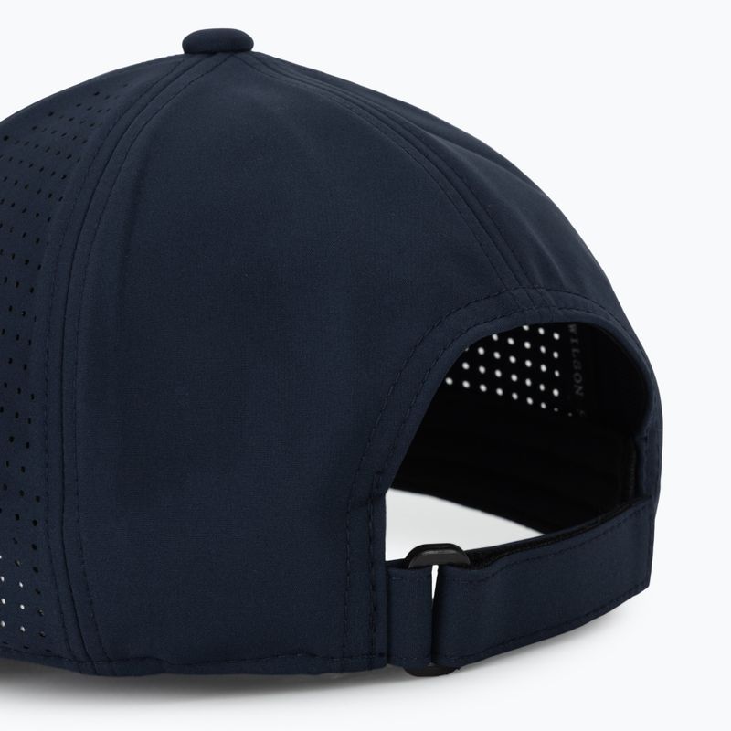 Cappellino con visiera Wilson Active Structured Cap classic navy 4
