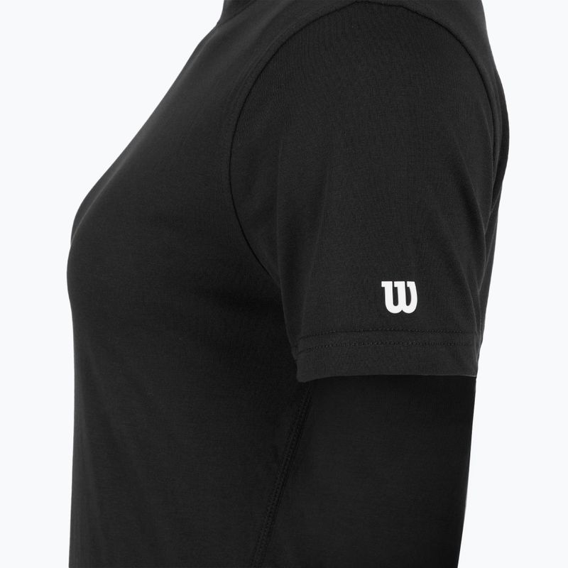Maglietta da tennis da donna Wilson Team Graphic W nero 3