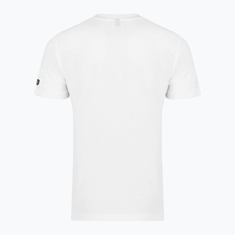 Maglietta da tennis da donna Wilson Team Graphic W bianco brillante 2