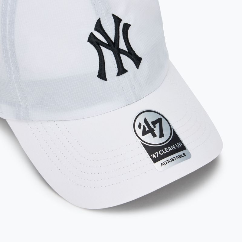 47 Marca New York Yankees Brrr CLEAN UP berretto da baseball bianco 3