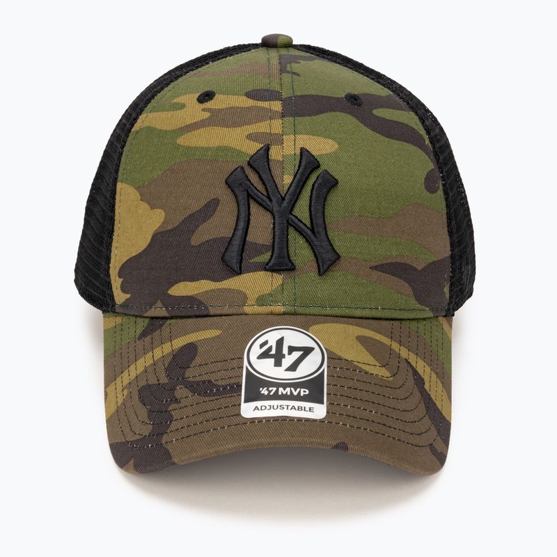 47 Brand MLB New York Yankees berretto da baseball mimetico Branson MVP mimetico 4