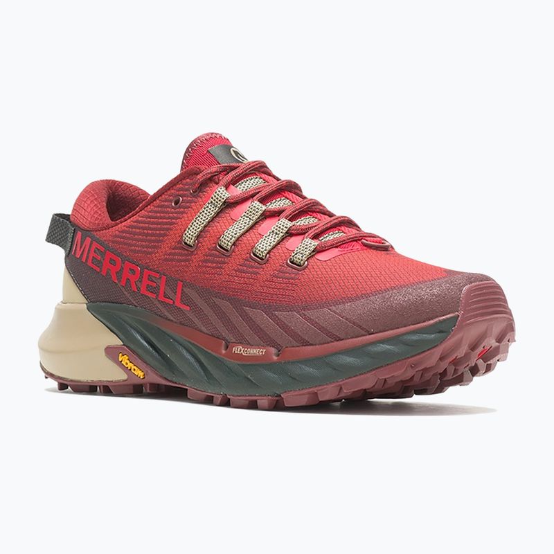 Scarpe da corsa Merrell Agility Peak 4 lava uomo 10