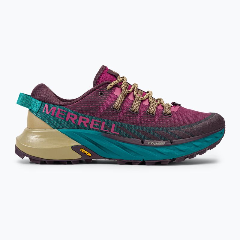 Scarpe da corsa Merrell Agility Peak 4 fucsia per donna 2