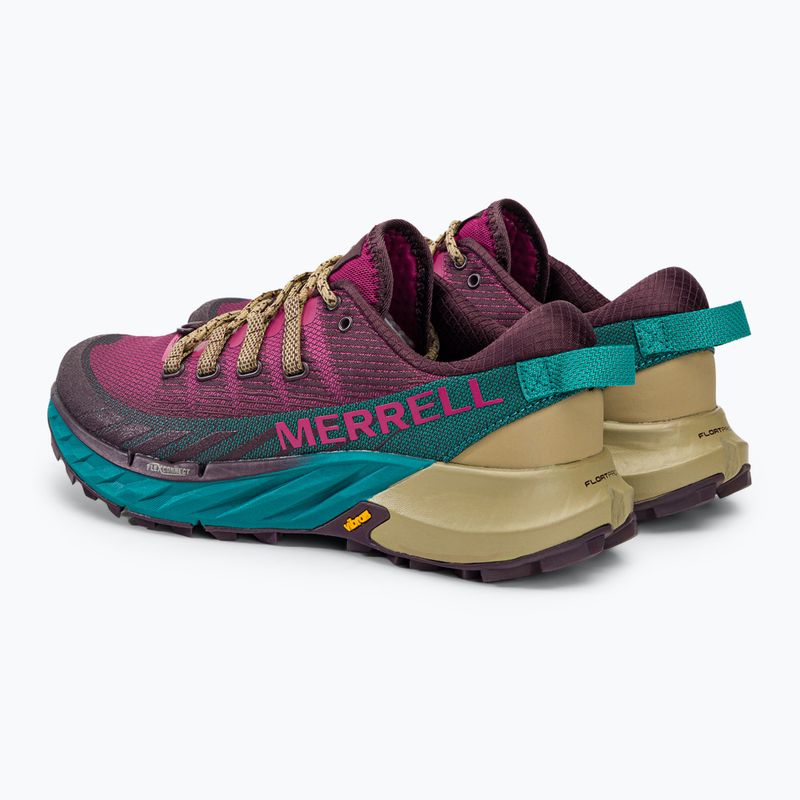 Scarpe da corsa Merrell Agility Peak 4 fucsia per donna 3