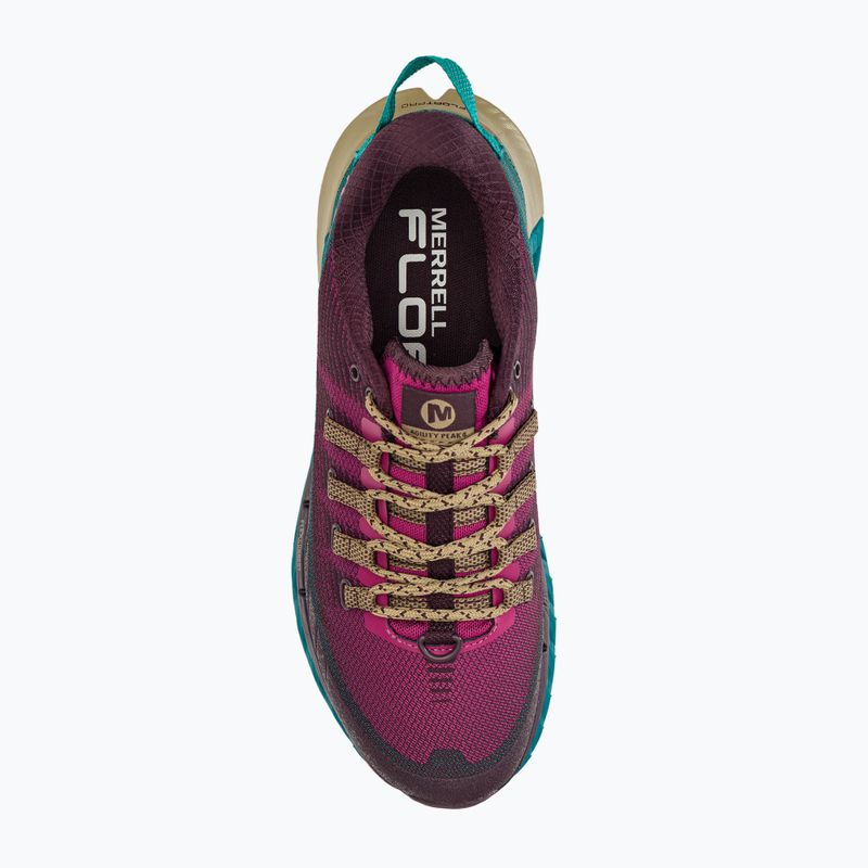 Scarpe da corsa Merrell Agility Peak 4 fucsia per donna 6