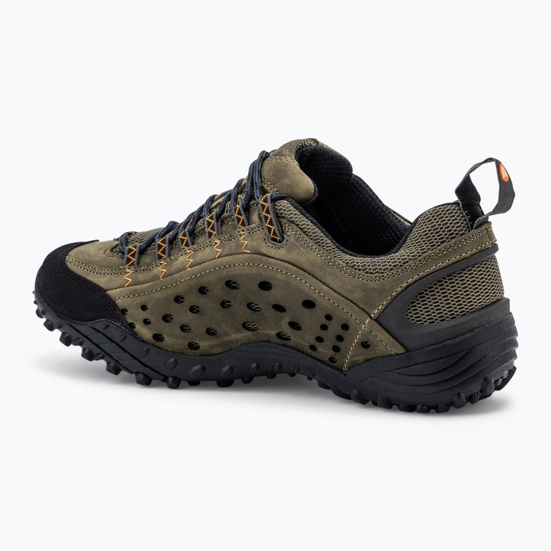 Merrell Intercept, scarponcini da trekking da uomo, oliva scura 3