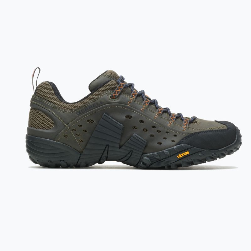 Merrell Intercept, scarponcini da trekking da uomo, oliva scura 9