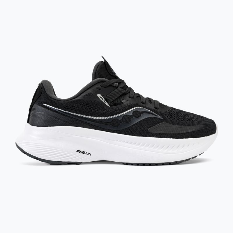 Scarpe da corsa da donna Saucony Guide 15 nero/bianco 4