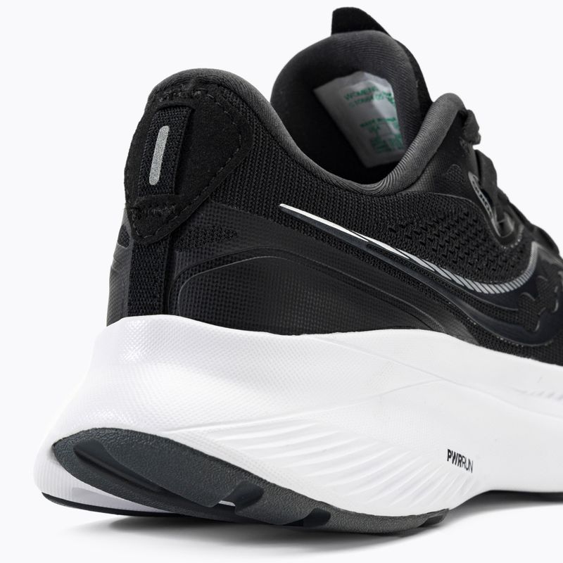 Scarpe da corsa da donna Saucony Guide 15 nero/bianco 11
