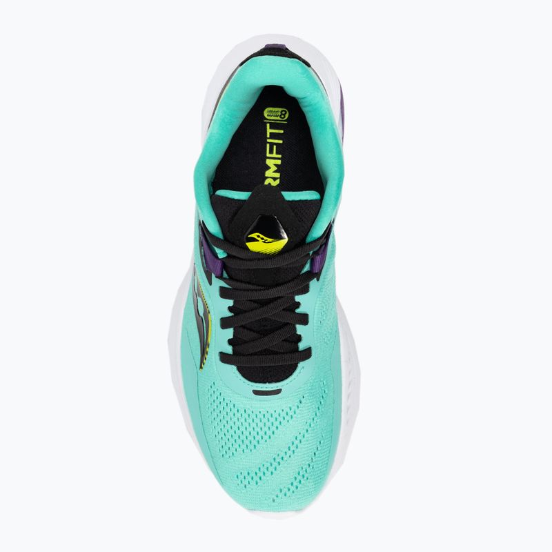 Scarpe da corsa Saucony Guide 15 menta fresca/acido da donna 8
