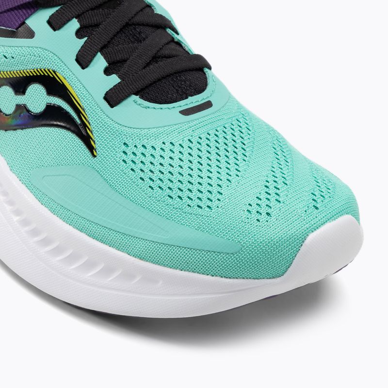 Scarpe da corsa Saucony Guide 15 menta fresca/acido da donna 9