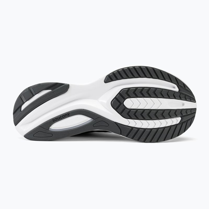 Scarpe da corsa Saucony Guide 15 nero/bianco da uomo 5