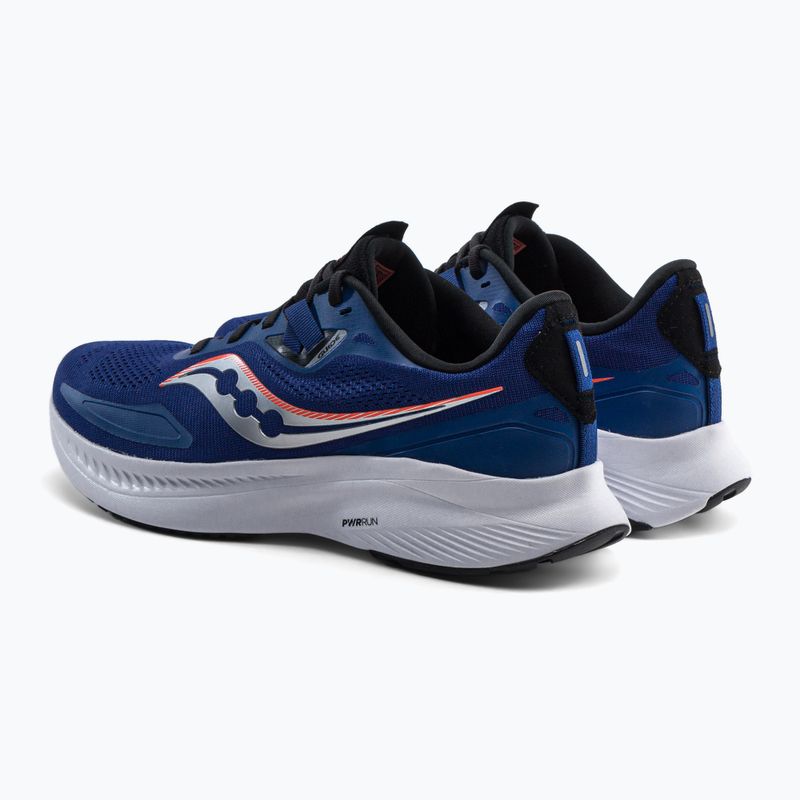 Scarpe da corsa Saucony Guide 15 zaffiro/nero da uomo 3