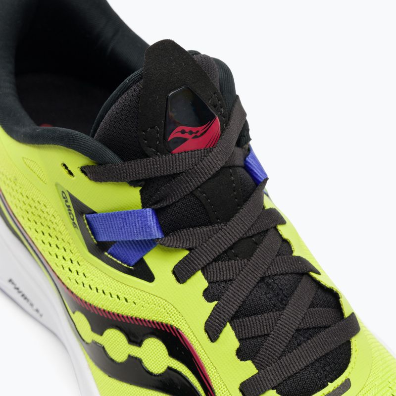 Uomo Saucony Guide 15 acido / blu una volta scarpe da corsa 8