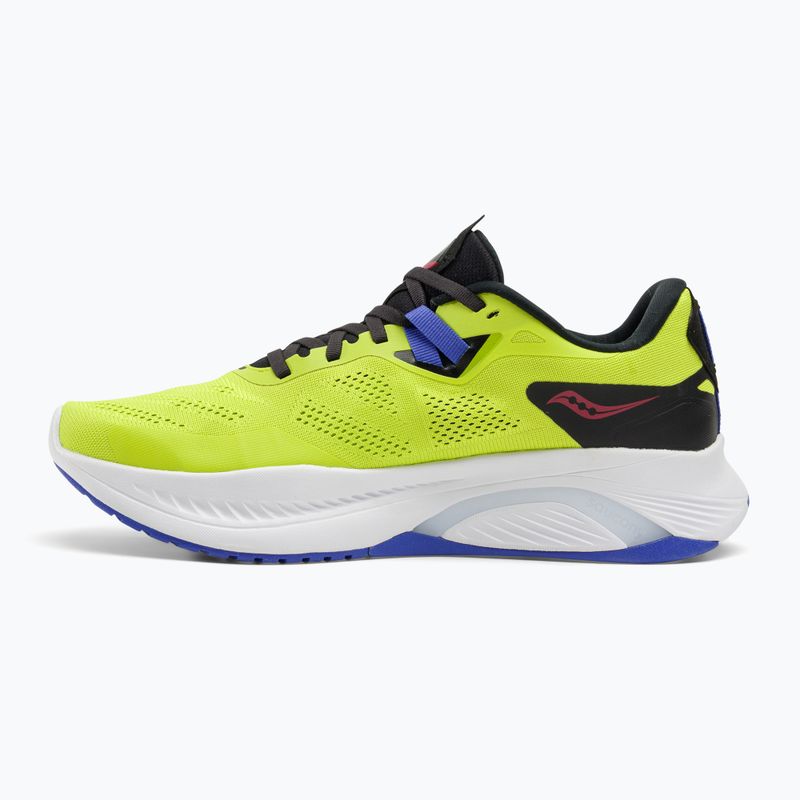 Uomo Saucony Guide 15 acido / blu una volta scarpe da corsa 10