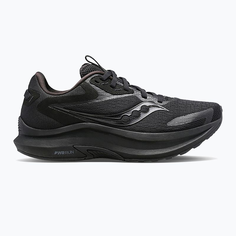 Scarpe da corsa da uomo Saucony Axon 2 triple nero 11