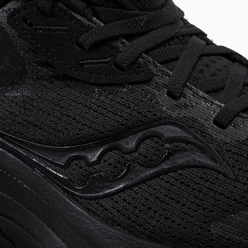 Scarpe da corsa da uomo Saucony Axon 2 triple nero 9