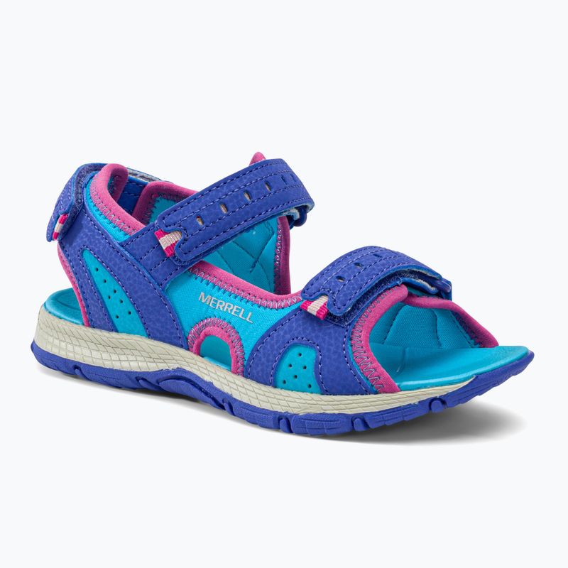 Merrell Panther Sandal 2.0 turchese/viola sandali da trekking per bambini