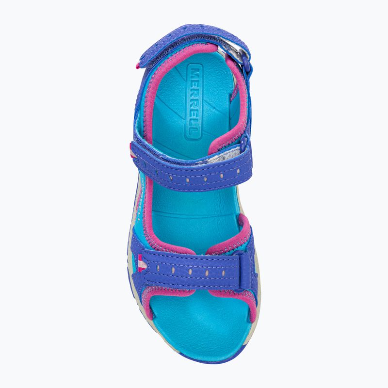 Merrell Panther Sandal 2.0 turchese/viola sandali da trekking per bambini 6