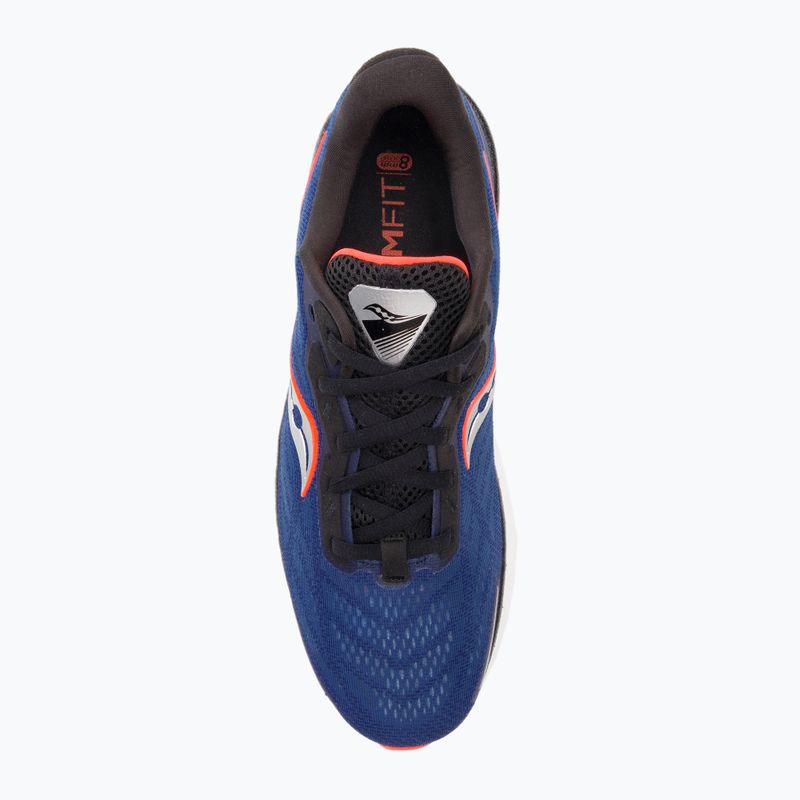 Scarpe da corsa Saucony Triumph 19 da uomo, zaffiro/nero 6
