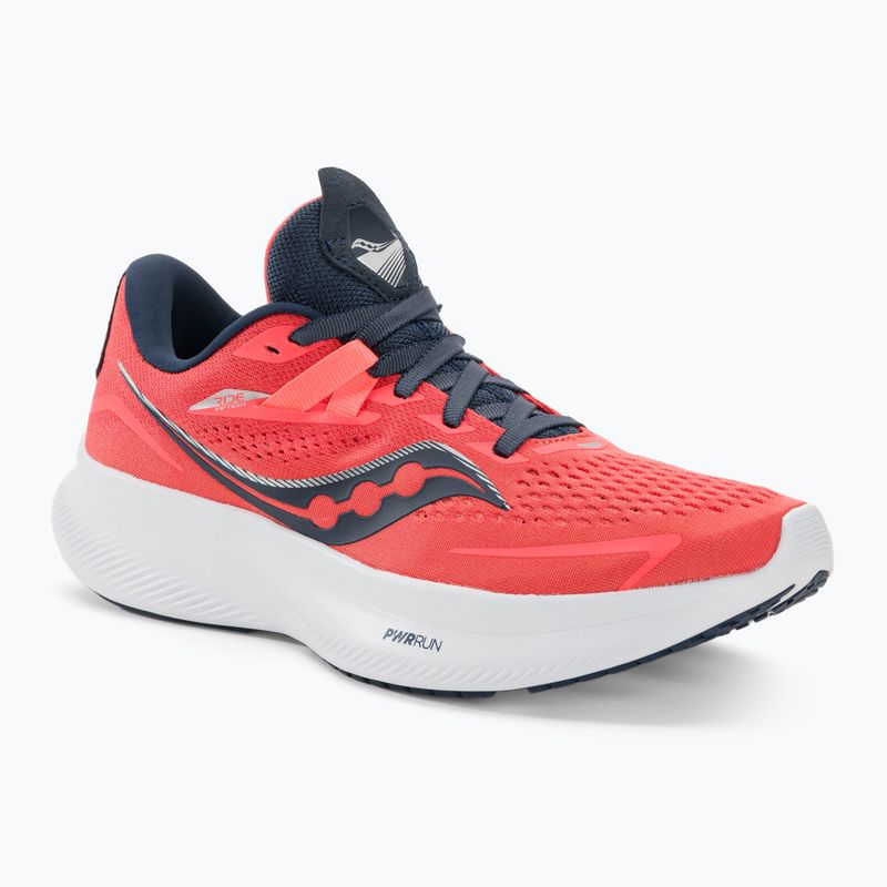 Scarpe da corsa da donna Saucony Ride 15 vizi red/night