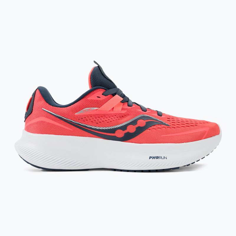 Scarpe da corsa da donna Saucony Ride 15 vizi red/night 2