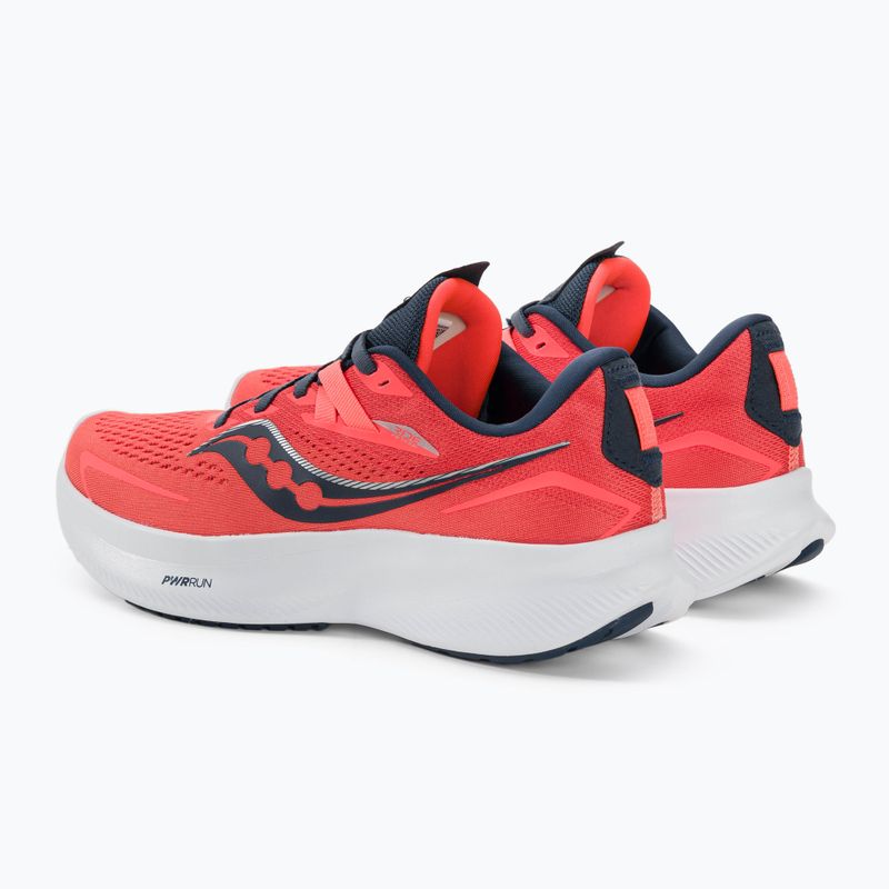 Scarpe da corsa da donna Saucony Ride 15 vizi red/night 3
