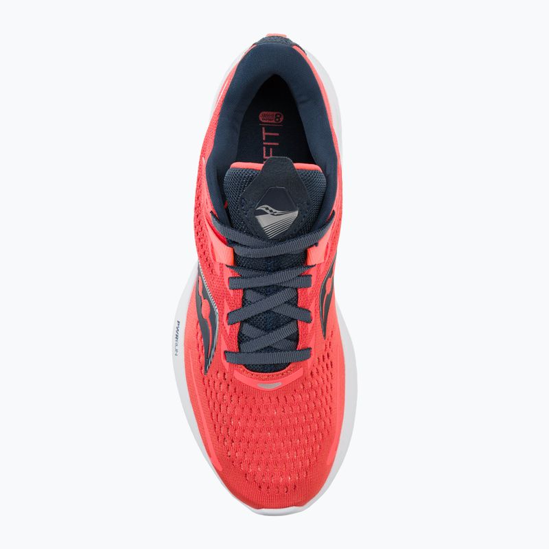 Scarpe da corsa da donna Saucony Ride 15 vizi red/night 6