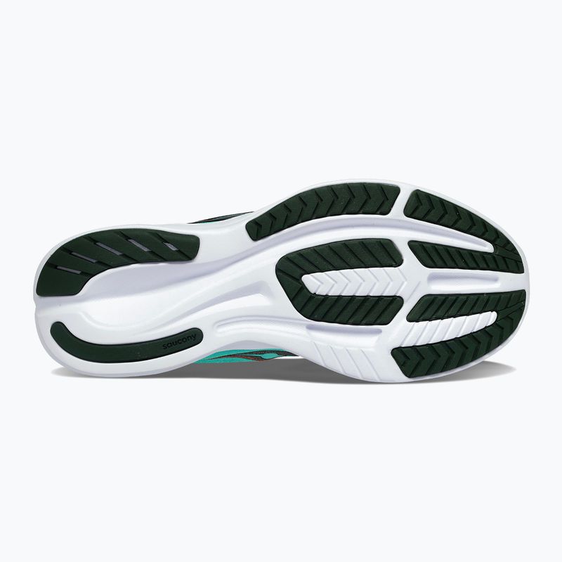 Scarpe da corsa Saucony Ride 15 coolmint/zest da uomo 14
