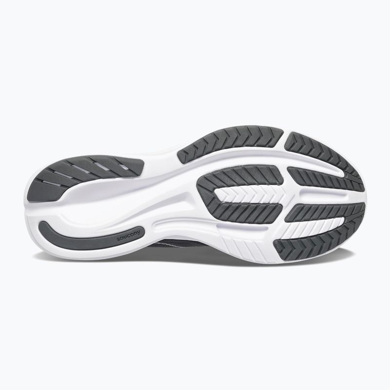 Scarpe da corsa da uomo Saucony Ride 15 nero/bianco 14