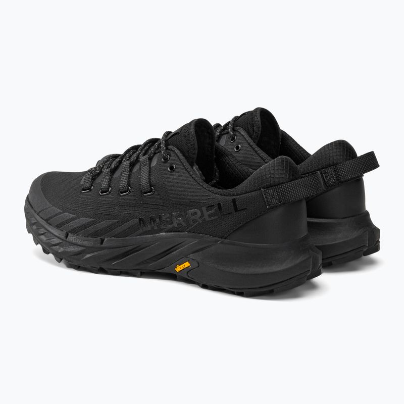 Merrell Agility Peak 4 trple balck scarpe da corsa da uomo 3