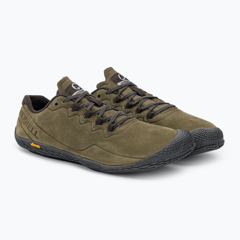 Scarpe Merrell da uomo Vapor Glove 3 Luna LTR oliva/verde 4