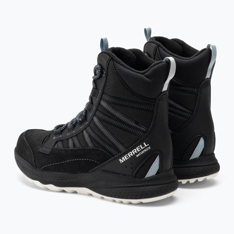 Merrell Bravada Edge 2 Thermo Mid WP stivali da neve da donna nero/arona 3