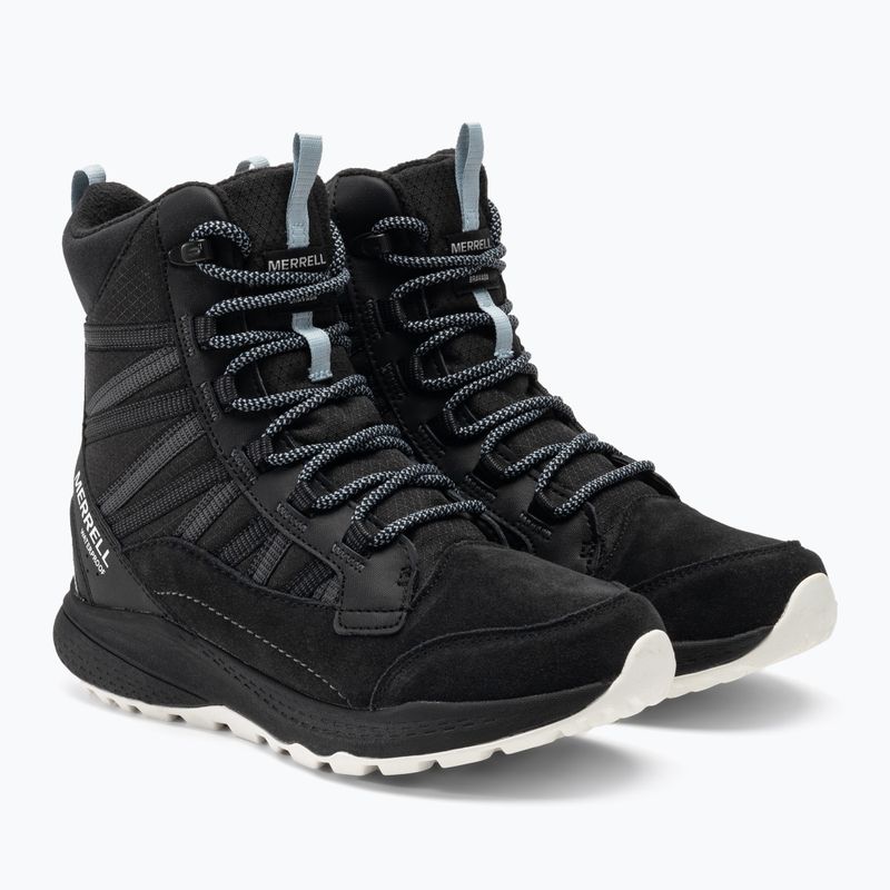 Merrell Bravada Edge 2 Thermo Mid WP stivali da neve da donna nero/arona 4