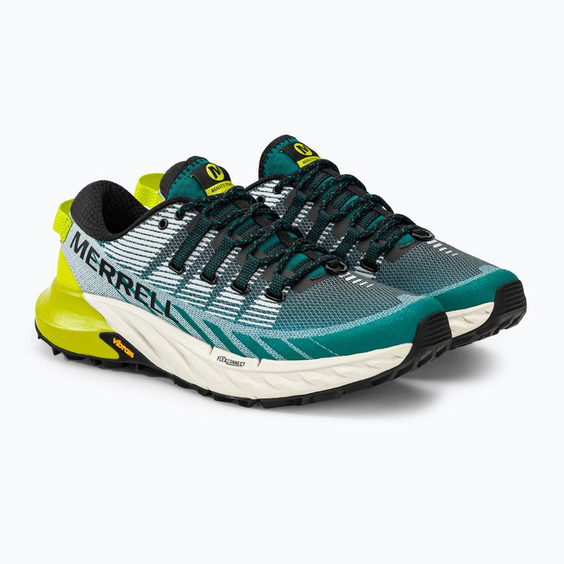 Scarpe da corsa Merrell Agility Peak 4 jade da donna 4