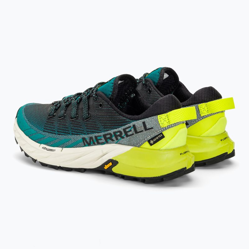 Scarpe da corsa Merrell Agility Peak 4 GTX jade da donna 3