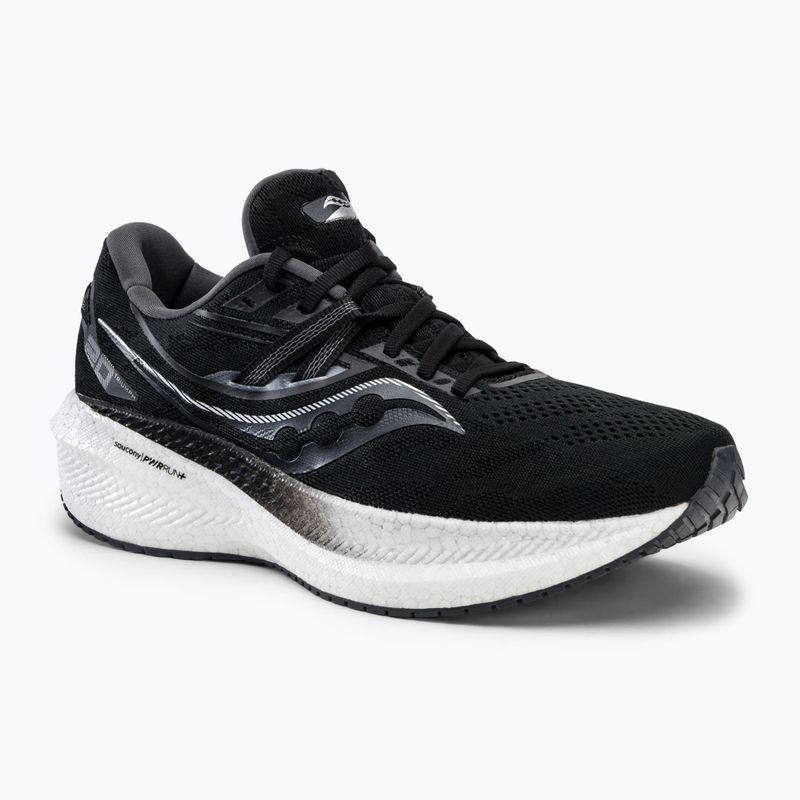Scarpe da corsa da uomo Saucony Triumph 20 nero/bianco