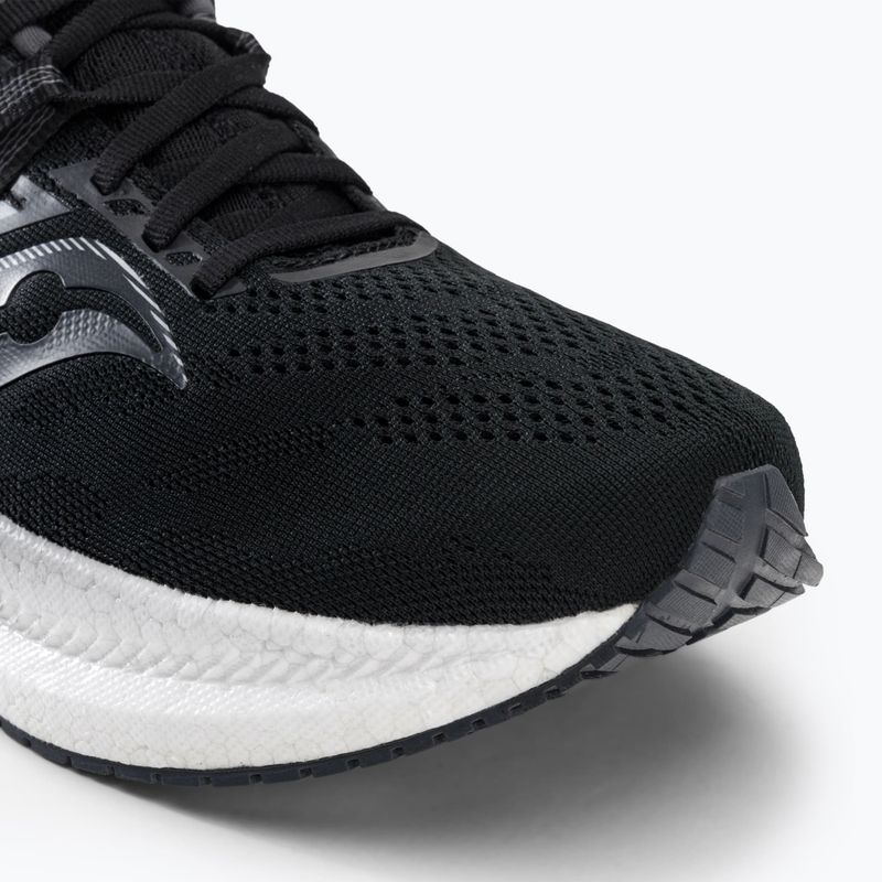 Scarpe da corsa da uomo Saucony Triumph 20 nero/bianco 7