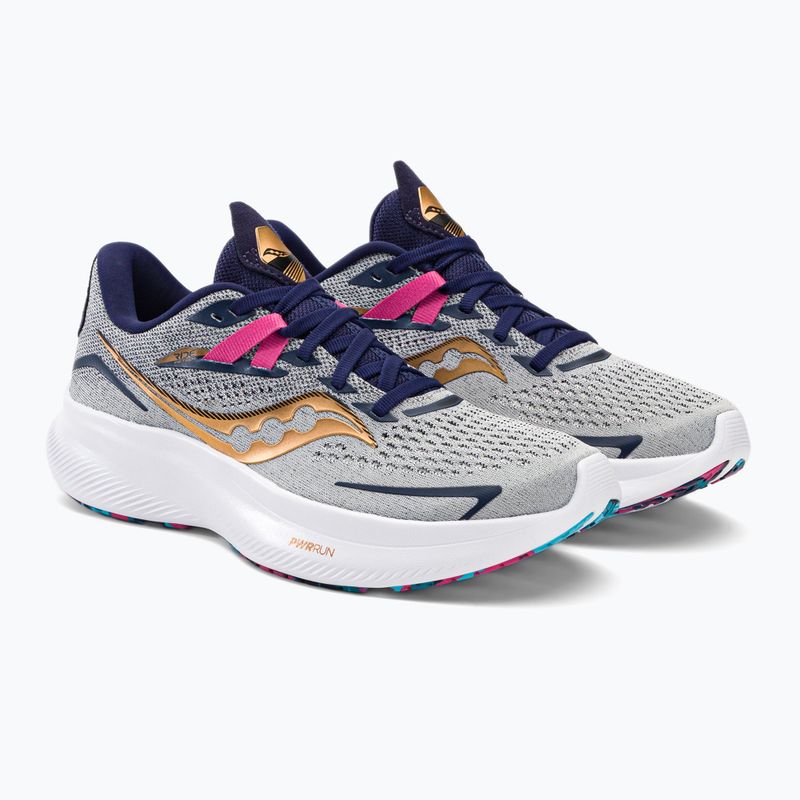 Scarpe da corsa da donna Saucony Ride 15 prospettiva di vetro 6