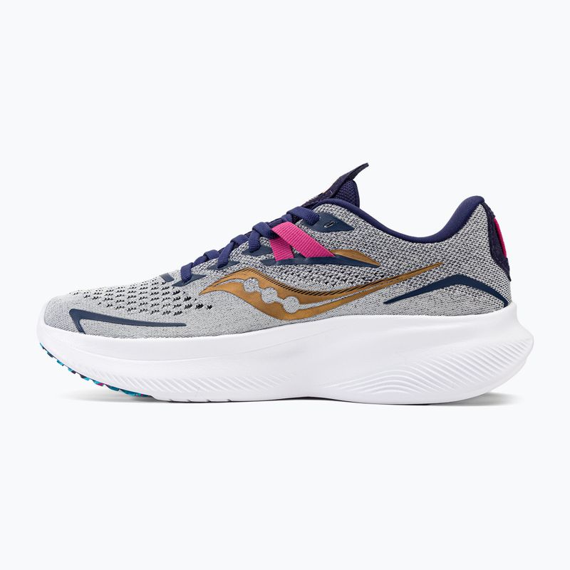 Scarpe da corsa da donna Saucony Ride 15 prospettiva di vetro 12