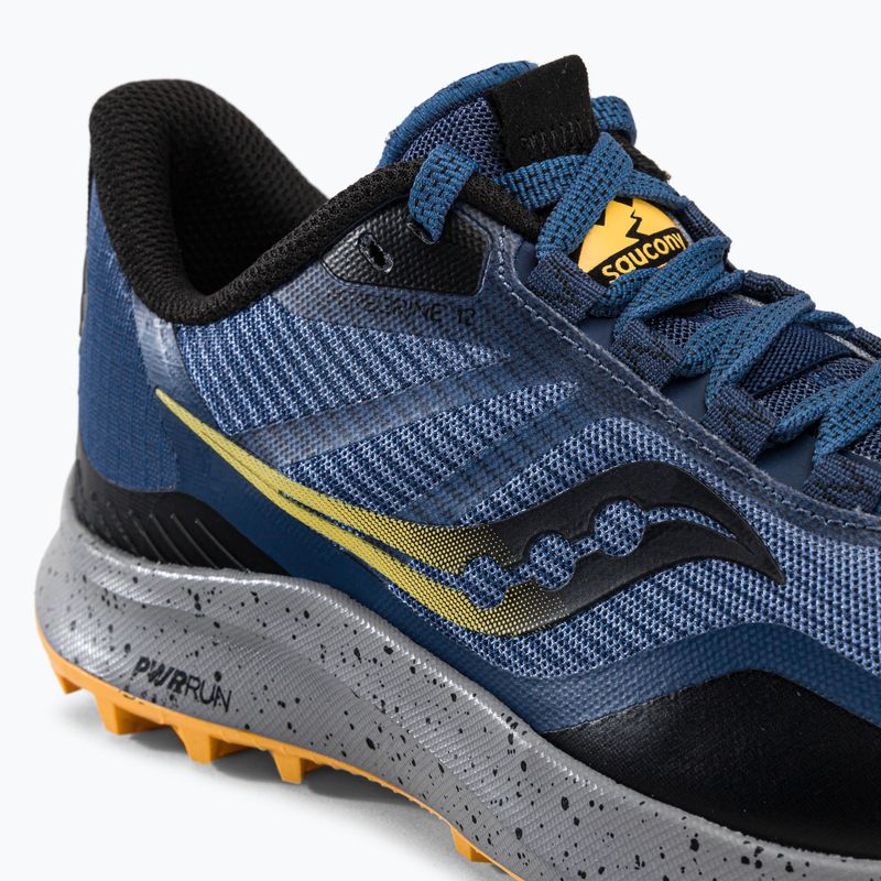 Scarpe da corsa da donna Saucony Peregrine 12 bacino/oro 10