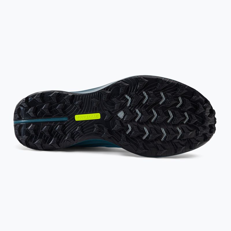 Scarpe da corsa Saucony Peregrine 12 oceano/nero da uomo 4