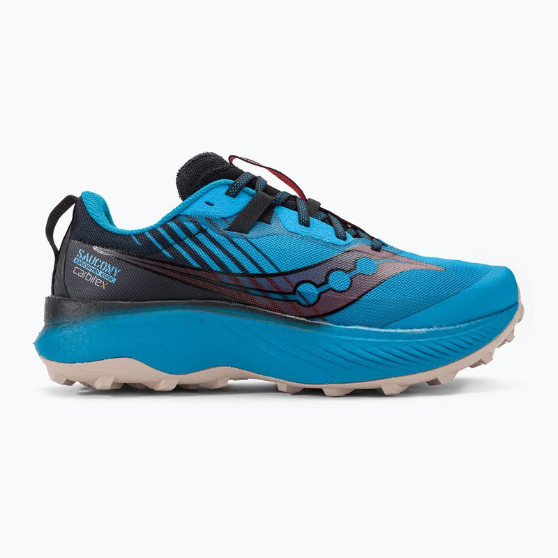 Scarpe da corsa Saucony Endorphin Edge uomo oceano/nero 2
