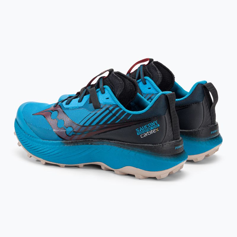 Scarpe da corsa Saucony Endorphin Edge uomo oceano/nero 3