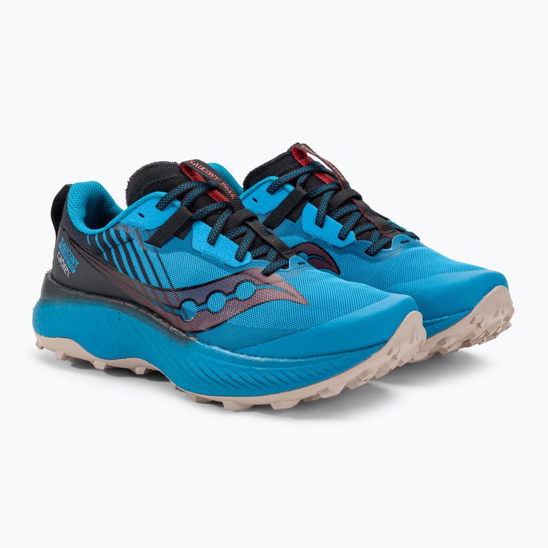 Scarpe da corsa Saucony Endorphin Edge uomo oceano/nero 4